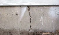 Cracked Foundation A Big Deal